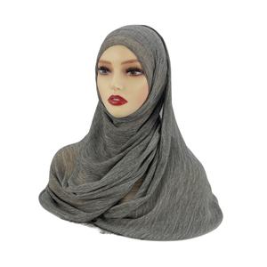 2025 नवीनतम बनावट रेयन हिजाब गंदे रंग विकोज़ मोडल क्रिकल बुने हुए कपड़े पहनने वाले कपड़े हिजाब मुस्लिम महिलाओं शॉल डुप्टा - Product Image 6