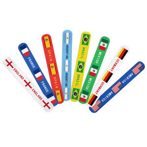 צמידי סנאפ 2026 ארצות הברית-קנדה-מקסיקו כדורגל למוצרים צמידי סנאפ לילדים צמידי יד דגל לאומי פריטי חגיגה - Product Image 5