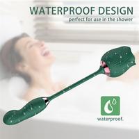 2-in-1 Klitoris-Sauger Dildo Vibratoren für Frauen Leistungsstarker Klitoris-Stimulator Sexspielzeug Rose Vibrator Sexspielzeug