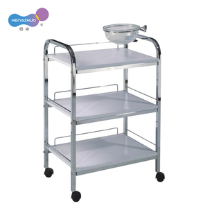 3-Level Moderne Roestvrijstalen Salon Trolley Kar Metalen Handkar Voor Nagel Manicure Spa Massage Behandeling Voor Woonkamer Gym - Product Image 4