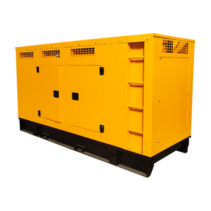 Type silencieux de la capacité élevée 80KW 100KVA basse consommation de carburant de dynamo diesel trois chantiers de construction de C. C - Product Image 3