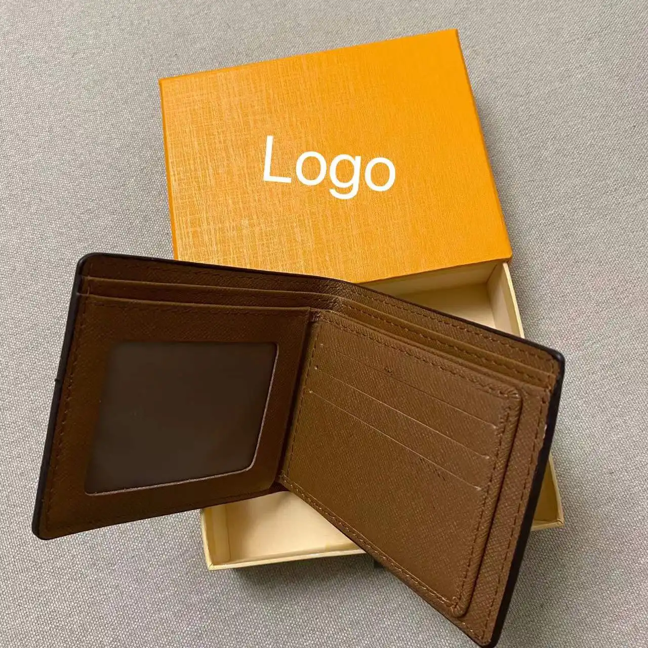 2022 Popular Multi-functional Men Wallet Fashion Retro Card Pocket Portable Wallet leather Men's Wallet