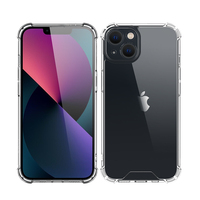 Coque transparente pour iPhone 13 TPU PC Phone Clear Coques pour iPhone 13 12 11 pro max XR XS MAX 8 7 Plus 6s