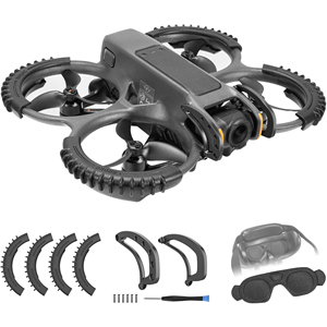 Amazear DJI Avata <span class=keywords><strong>2</strong></span> Güvenlik Kiti OEM <span class=keywords><strong>3</strong></span>'ü 1 Arada Koruma Seti Pervane Koruması Gimbal Tamponu Gözlük <span class=keywords><strong>3</strong></span> Kılıf Özelleştirilebilir - Product Image 2
