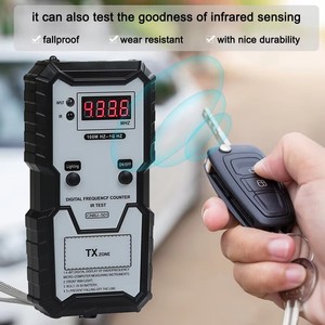 Testeur infrarouge <span class=keywords><strong>de</strong></span> clés <span class=keywords><strong>de</strong></span> <span class=keywords><strong>voiture</strong></span> Atdiag 12V 100M-1GHZ, compteur électronique numérique 4 bits, instrument <span class=keywords><strong>de</strong></span> test pour la plupart des voitures - Product Image 2