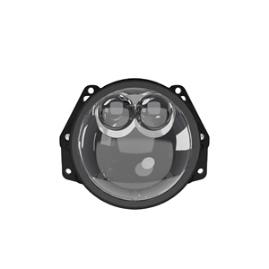 AES MINI taille Double Laser quatre faisceaux 3 ''70 W lentille de projecteur UX-2 BiLed pour <span class=keywords><strong>9006</strong></span> <span class=keywords><strong>9006</strong></span> H1 H4 H7 voiture lumières LED - Product Image 1