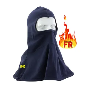 Cagoules ignifuges FR avec logo personnalisé, cagoules résistantes au feu, couvre-cou pour masque facial, fournisseur Amazon