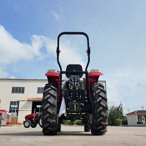 รถแทรกเตอร์ขนาดเล็ก 50 แรงม้า มาตรฐาน EPA ของจีน ขับเคลื่อน 4 ล้อ พร้อมที่ตักด้านหน้าและหลังขุด รถแทรกเตอร์คูโบต้า รถบรรทุก เกษตรกรรม รถแทรกเตอร์ขนาดเล็กสำหรับฟาร์ม - Product Image 4
