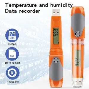 콜드 체인을위한 USB 온도 및 습도 데이터 로거 레코더 엘리트 Rc-51H