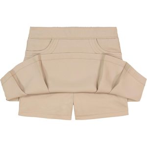 Girls' <b>School</b> Uniform <b>Pleated</b> <b>Skirt</b> With Pockets And Undershorts Knit Waistband Woven Fabric - Product Image 3