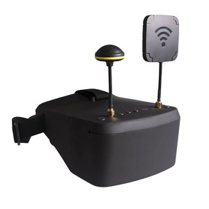 Accessoires FPV ZAI pour <span class=keywords><strong>Drone</strong></span> : Lunettes FPV 5.8G 40CH 5 Pouces LS800D (Fonctions Similaires EV800D) avec DVR, Casque Vidéo, Diversité Métal-Plastique - Product Image 1