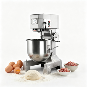 Mélangeurs à pâte planétaires électriques industriels 40L pour boulangerie, mélangeur à pâte pour pain, <span class=keywords><strong>pizza</strong></span>, gâteau, farine, pétrin pour boulangerie - Product Image 1