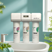 Filtre à eau à baïonnette, ultrafiltration, purificateur d'eau domestique, écran LCD à trois couches, équipement de traitement de l'eau
