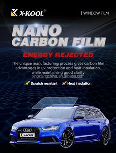 Free A4 Sample Self Healing UV Proof Polarized Car <strong>Window</strong> <strong>Tint</strong> <strong>Film</strong> 1.52x30M Black PET-IR90% UV99% 3M Quality Glass <strong>Film</strong> - Product Image 2