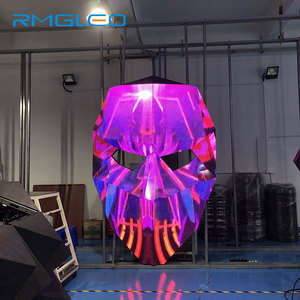 Maschera RMGLED P5 P4 per interni a led video wall bar ktv camere nightclub interattivo a led a forma di maschera occhio nudo 3D LED DJ - Product Image 6