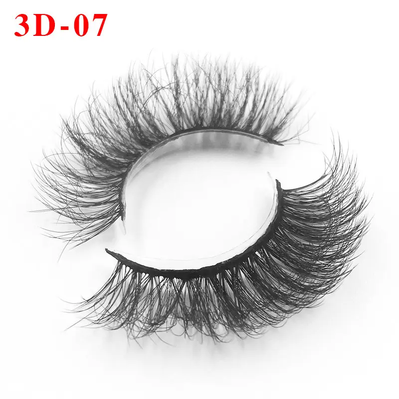 Wimpern boxen benutzer definierte Logo Volumen Fans 18mm Faux Nerz Wimpern flauschige Voll streifen Wimpern 3d Wimpern Wimpern Großhandel