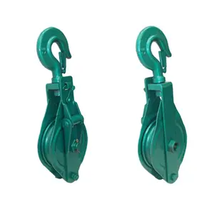 Heavy Duty Pulley Block For Wire Rope 1Ton 2Ton 3Ton 5Ton