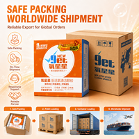 Vente en gros de savon en poudre à lessive de haute qualité 120g poudre de détergent pour tissu antibactérien de l'usine Guangdong utilisation de vêtements à haute mousse