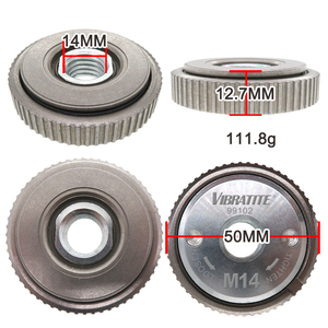 3 Style M14 Free Adjustment Device Winkels chl eifer aufsatz Press Lock Plate Schnellwechsel-Rund mutter - Product Image 4