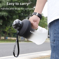 Meilleure vente bouteille d'eau 2,5 L 1,8 L bouteille d'eau personnalisée pour boisson sportive et camping avec type de consommation directe