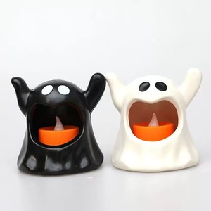Décorations de bureau réutilisables en plastique très vendues : Bougies fantômes pour la nuit d'Halloween – Accessoires décoratifs pour <span class=keywords><strong>magasin</strong></span> - Product Image 5