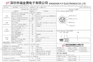 Kabel gelombang daya bawah tanah, 6mm 10mm 300/500V Multi aluminium/tembaga kawat baja PVC/XLPE