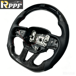 Volante de Fibra de Carbono RPPF de Alta Calidad y Bajo <span class=keywords><strong>Precio</strong></span> con Forjado Regular para <span class=keywords><strong>Dodge</strong></span> Charger 2015+ / <span class=keywords><strong>Dodge</strong></span> (SRT) <span class=keywords><strong>Challenger</strong></span> - Product Image 2