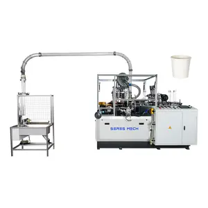 Have Good Service Automatic Disposable Ripple Paper Cup Machinery For Making Paper Cup