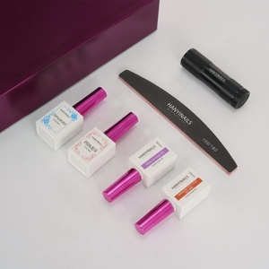 Hanyinails-suministro profesional de fábrica, Etiqueta Privada, corta, ovalada, transparente, gel suave de lujo, kit de puntas de <span class=keywords><strong>uñas</strong></span> <span class=keywords><strong>gelly</strong></span> - Product Image 2