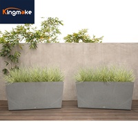 Kingmake Usine Prix Grossiste Pot de Fleurs Pots de Plantes Jardin Fleur Moderne Pot de Ciment Moules Pots de Fleurs et Jardinières