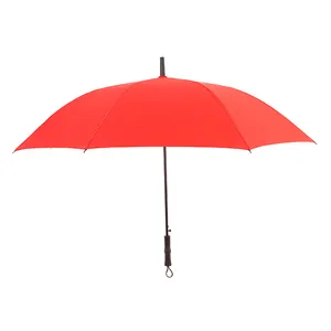 Goedkope Prijs Rode Paraplu Metalen As Big Size Met Wind Proof Rechte Paraplu