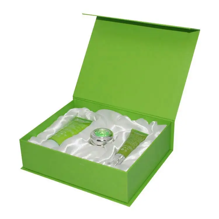 bleichung speziell hell edelstein grün rand nudel lieferungen android-blätter bedruckte starre verpackungsbox