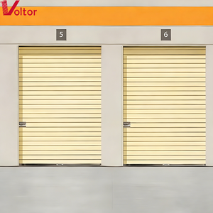 Porte enroulable de qualité garantie avec service de traitement et de dessin OEM pour les parkings et les entrepôts, pour porte à enroulement. - Product Image 1