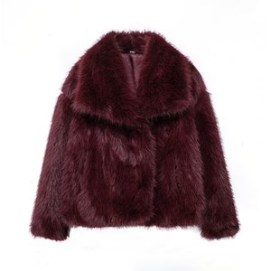 Manteau <span class=keywords><strong>trench</strong></span> en laine matelassé sur mesure pour femmes, veste d'hiver formelle respirante avec imprimé teinté, taille plus, fausse fourrure, vêtements d'extérieur - Product Image 6