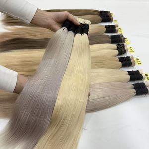 Nouvelle Arrivée Cheveux Humains Remy de Haute Qualité à Cuticules Alignées en Vrac 100% Non Traités Cheveux Humains Européens pour Tressage en Salon - Product Image 3