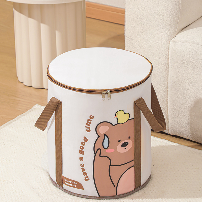 ถังแช่เท้าลายการ์ตูน สีน้ำตาล