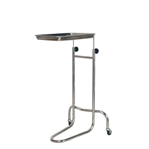 Équipement hospitalier Offre Spéciale Cadre en acier inoxydable Hôpital médical Chariot de traitement thérapeutique à deux ou trois étages - Product Image 1