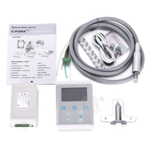 Micromoteur dentaire électrique sans balais avec <span class=keywords><strong>panneau</strong></span> de commande, 7 mémoires, commutation automatique, 40000 tr/min et couple de 3,0 Ncm - Product Image 6