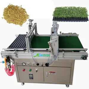 factory price broccoli cauliflower plug tray sower seeder corn seeds sowing machine flower seeds float tray seeding machine