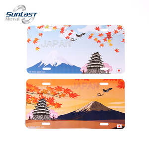 Bandera de EE. UU. 6 "* 12" logotipo 3D impresión personalizada precio de fábrica matrículas de coche al por mayor máquina de pintura de matrículas - Product Image 2