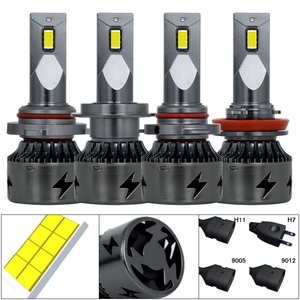 หลอดไฟหน้ารถมอเตอร์ไซค์ M16 65W LED 3570 ชิป ไดรเวอร์ในตัว 12V-60V หลอดไฟ LED สำหรับไฟหน้ารถยนต์ - Product Image 4