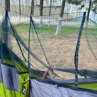 Camping-Hängematte mit Moskitonetz, Tragbare Nylon-Insektenschutz-Hängematte