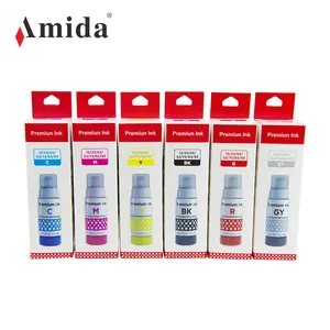 Amida Hot Sale Ink GI-13 23 43 53 73 83 93 Refill Ink Compatible for Canon Series Printer Dye Ink