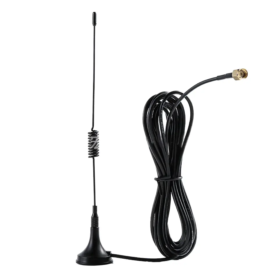 Antena magnetik eksternal CDMA GSM 3G, antena magnetik 3dBi untuk modul GSM dengan kabel 5meter