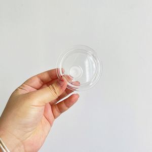 Moisture-Proof Bpa Free Colorful Replacement Pp Lid Acrylic 16Oz Can <b>Plastic</b> Cover for Beer Glass <b>Cup</b> Jar Tumbler - Product Image 3