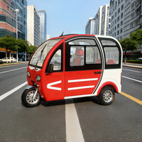 Mini-bus électrique pour la location - Véhicule touristique fermé pour le tourisme urbain, location privée, 3 passagers, autonomie de 70 à 90 km