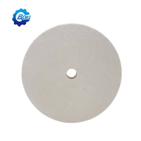 Roue de polissage en feutre de laine plate 100% pure pour le verre
