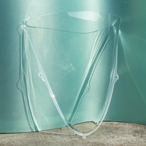 Pare-brise en polycarbonate Double Bubble Aprilia RS 660, déflecteur de vent, écran de protection pour moto, épaisseur 4 mm/5 mm - Product Image 3