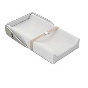 Promotion Usine : Matelas à <span class=keywords><strong>langer</strong></span> portable en mousse haute densité, facile à nettoyer, avec housse imperméable pour le voyage - Product Image 6