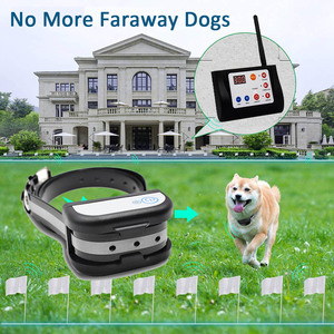 2021 elektrikli kablosuz şarj edilebilir köpek çit yükseltilmiş kapalı açık Pet emniyet sistemi F300 - Product Image 3